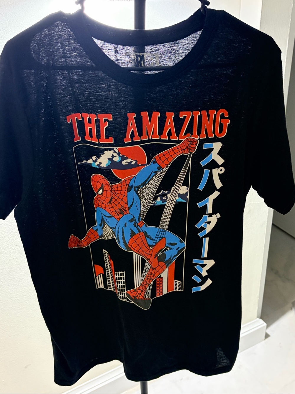 Black 'The Amazing' Spider-Man Graphic Tee - Picture 2 of 5